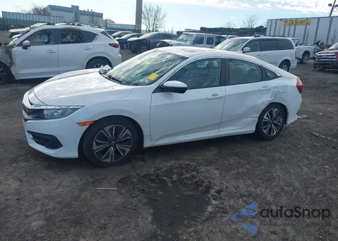 2016 Honda Civic Ex-L из США, поврежденный, VIN 19XFC1F74GE201543